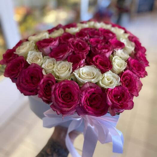 Heart of Kenyan roses