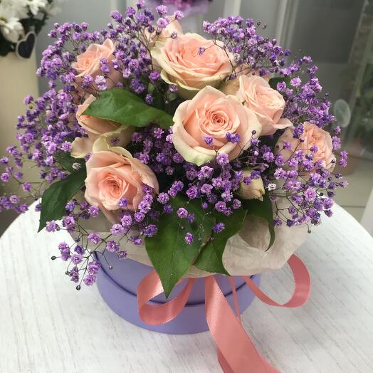 Flowers in a box