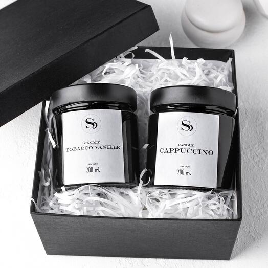 Gift set of scented candles Semari Delicious