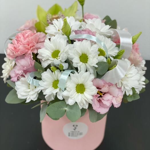 Цветы в коробке