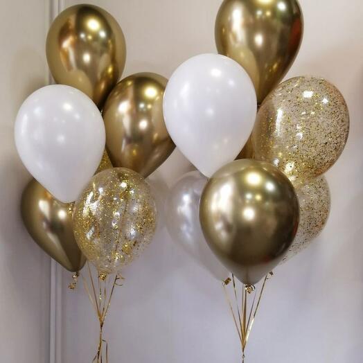 Blanco y oro