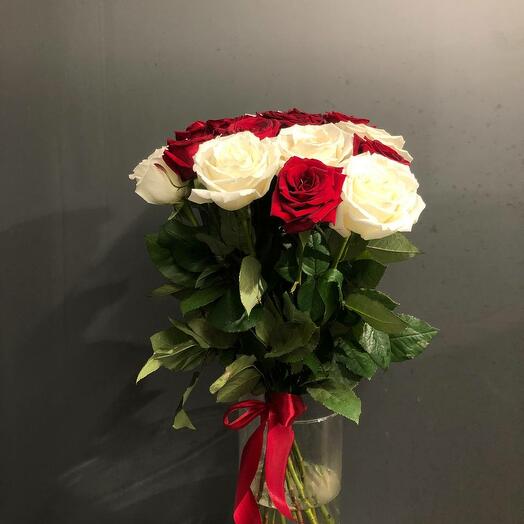 Red and white
