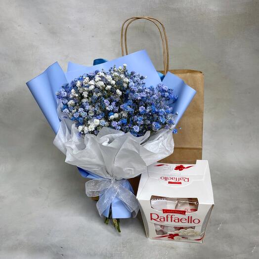 Сет Raffaello Blue (гипсофила)
