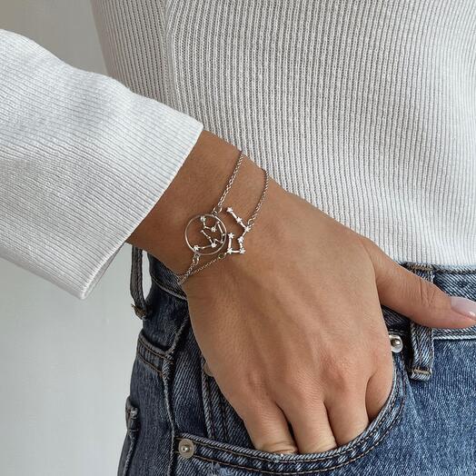 Pulsera Constelación Tauro en Caja de regalo