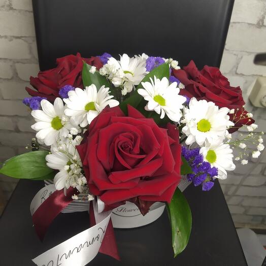 Flowers in a box