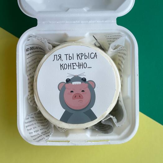 Бенто торт , ля, свинья, крыса