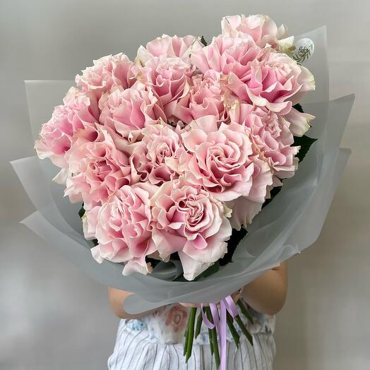 Ramo de 15 rosas fragantes Pink Mondial