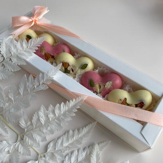 Dulces de chocolate hechos a mano