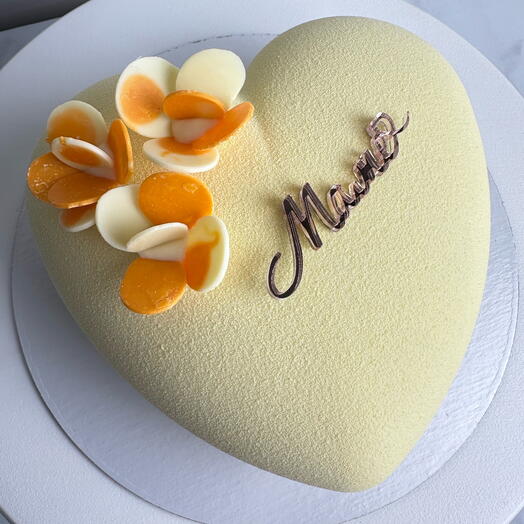 Cake for mom -Heart