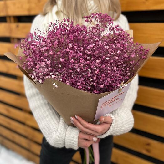 Радужная гипсофила 💟 крафт