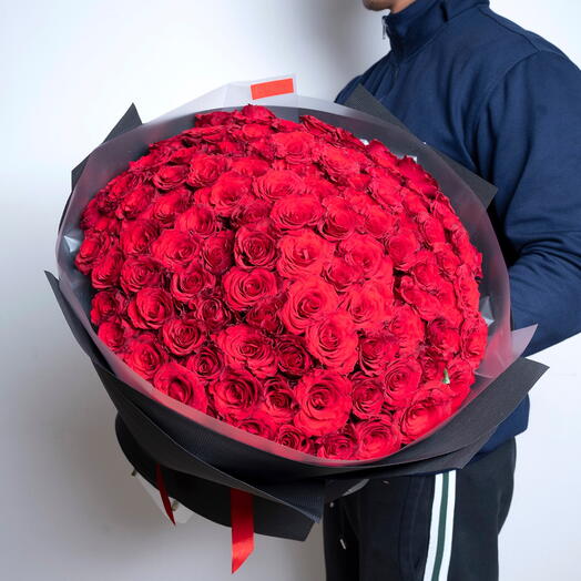 101 Red Roses Bouquet ️