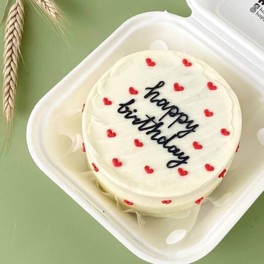 Бенто-торт на день рождения happy birthday