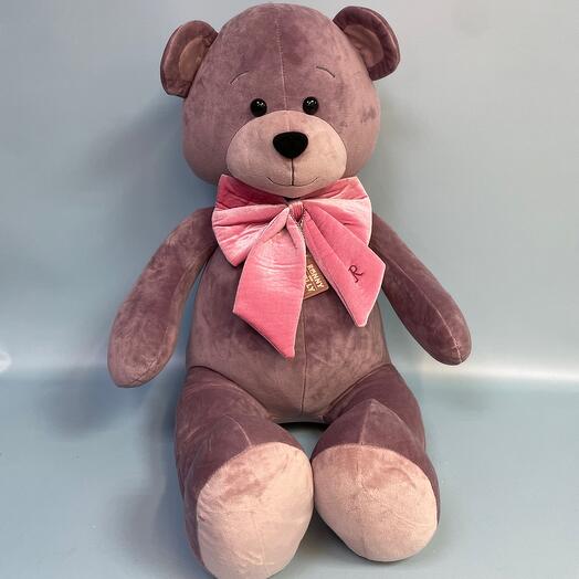 Бархатный мишка XL