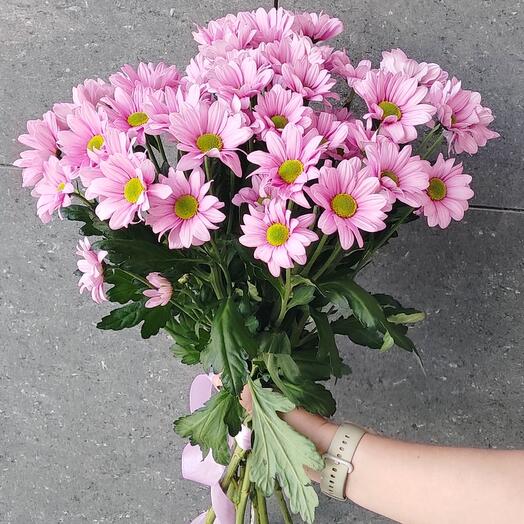 Букет из хризантемы