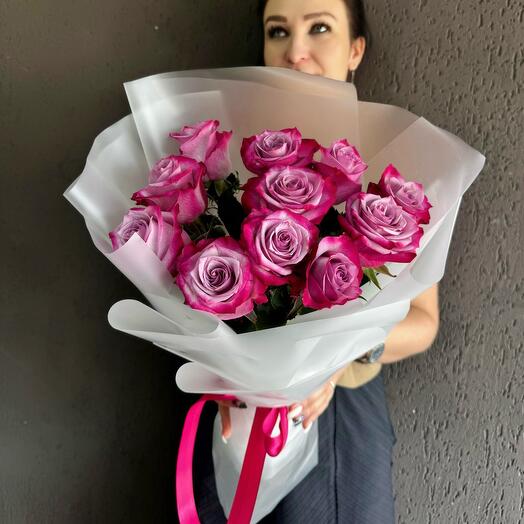 Rosas de bayas "DIP perple"
