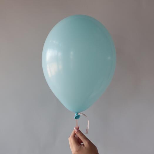 Голубой гелиевый шар