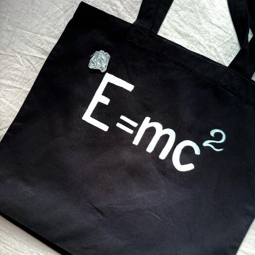 Шоппер со значком «Эйнштейн»
