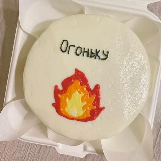Бенто-торт «Огоньку»