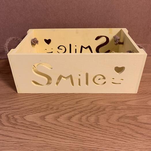 Ящик деревянный Smile M