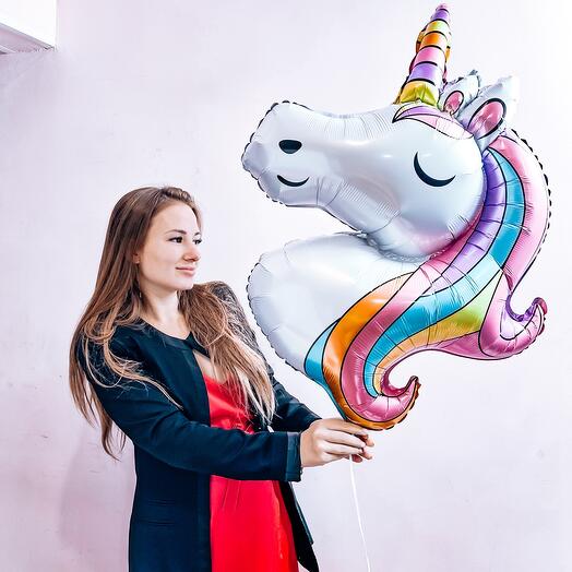 Воздушный шар Единорог 🦄
