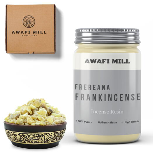 AWAFI MILL Frereana Frankincense | Resin - Bottle of 100 Gram