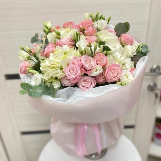 Большой нежный букет💐