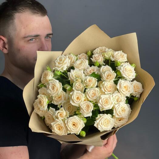 Букет с Кустовыми Розами