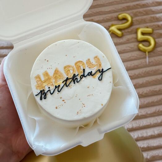 Бенто-торт happy birthday на день рождения