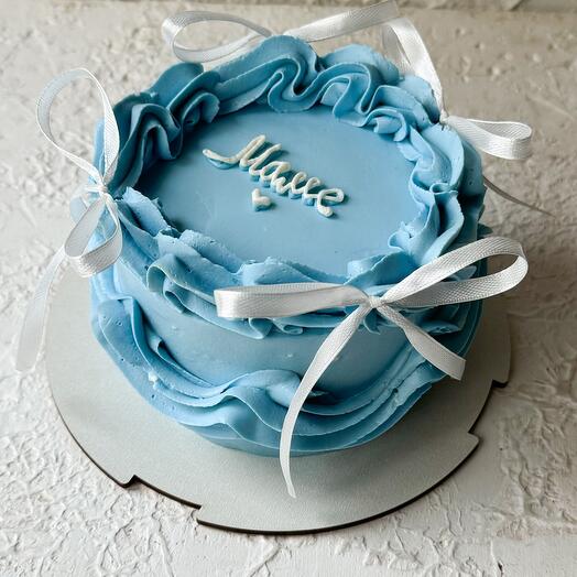 Бенто торт ламбет с бантиками для мамы