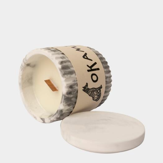 Ароматическая свеча Okami, 140 мл