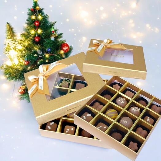 Golden Signature Belgian Chocolate 🎁  Box 16pcs