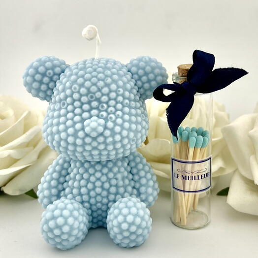 Teddy scented candle