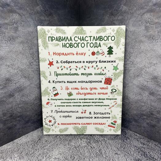 Картина ‘Счастливый Новый год
