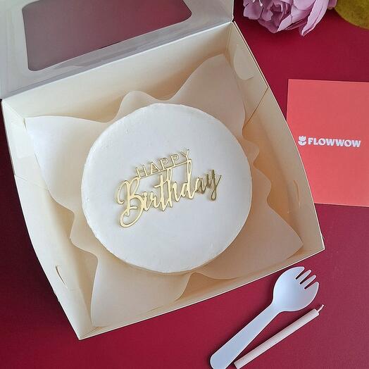 Бенто-торт Happy birthday