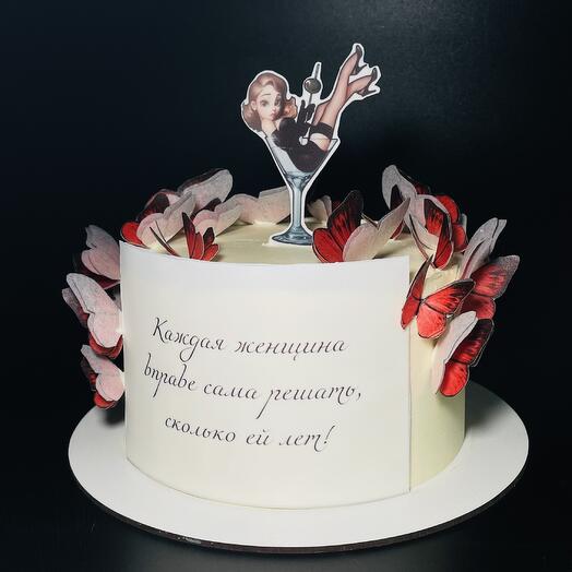 Торт на день рождения подруге/ сестре