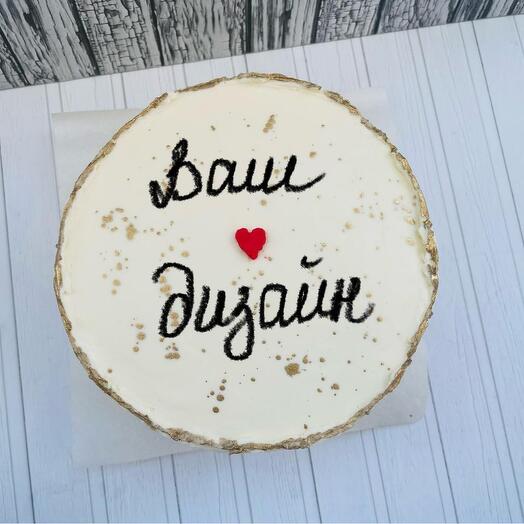 Бенто-торт Макси с Вашим дизайном подарок девушке, маме, сестре, мужу, коллеге 800гр