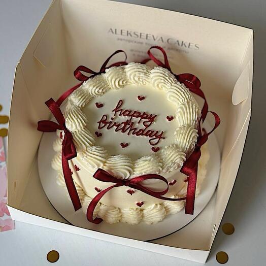 Бенто «Ламбет» с бантиками happy birthday