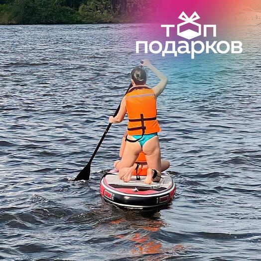 Подарочный сертификат Аренда 1-местного сапборда для 1 чел. в выходной день, 2 часа (Мытищи)