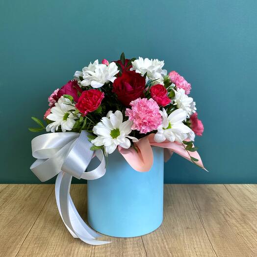 Композиция сборная в коробке