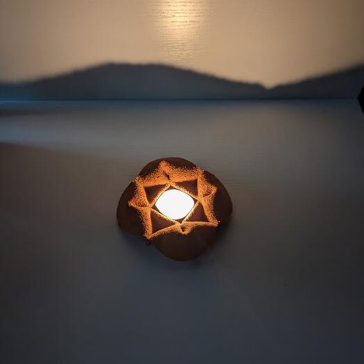 Подсвечник для чайной свечи "цветок"