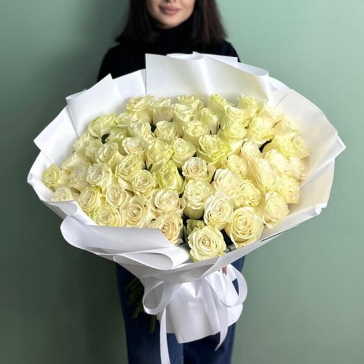 55 эквадорских роз