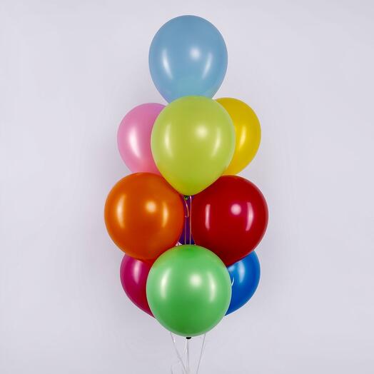 Шары  «Микс пастель», 10 штук