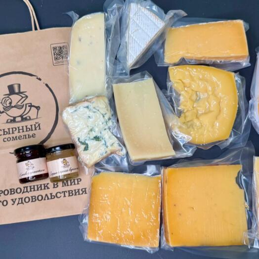 Сырный набор Маршрут вкуса: от мягкого до выдержанного