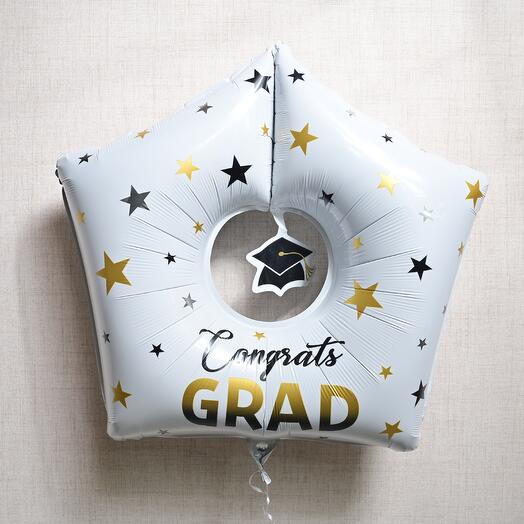 Graduation Star Balloon