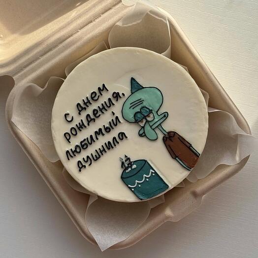 Забавный бенто торт на день рождения 🎂