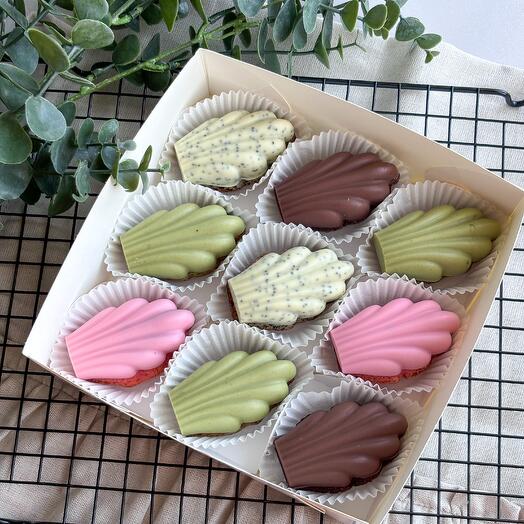 Galletas Madeleine (juego de 9)