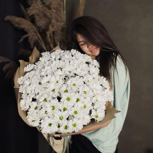 Гигант из ромашек🌼🌼🌼