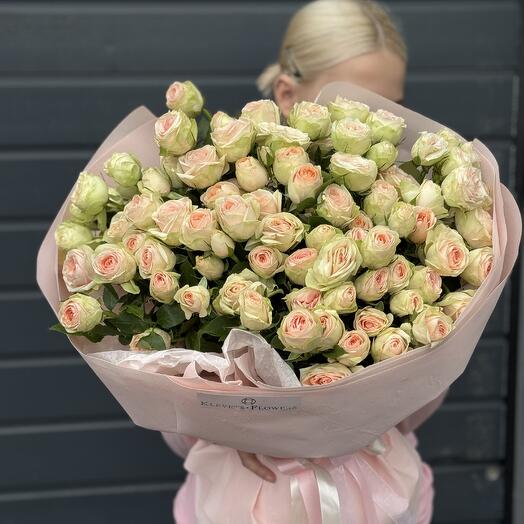 Букет из пионовидной Кристи