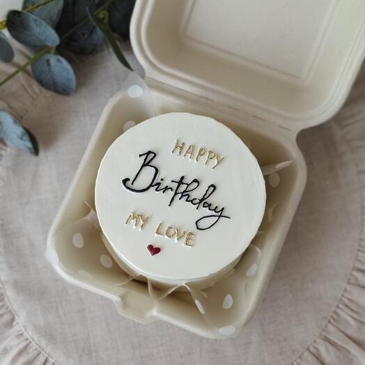 Бенто торт Happy Birthday my love