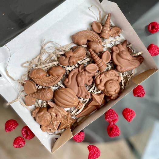 Шоколад ручной работы единороги